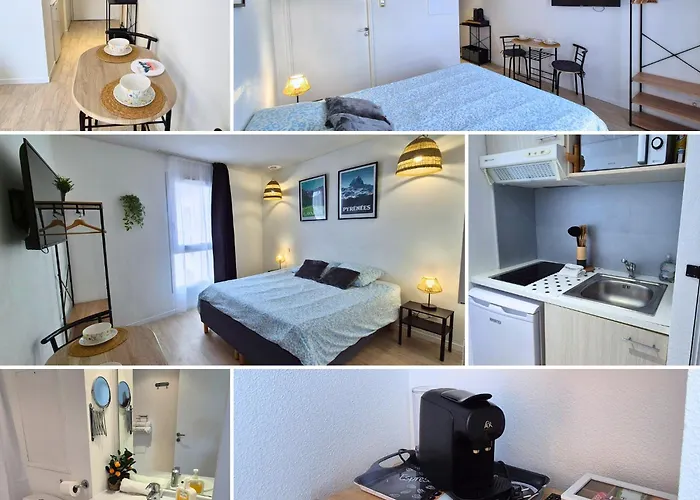Apartamento L'escale - Double Matelas - Clim - Wifi Lourdes